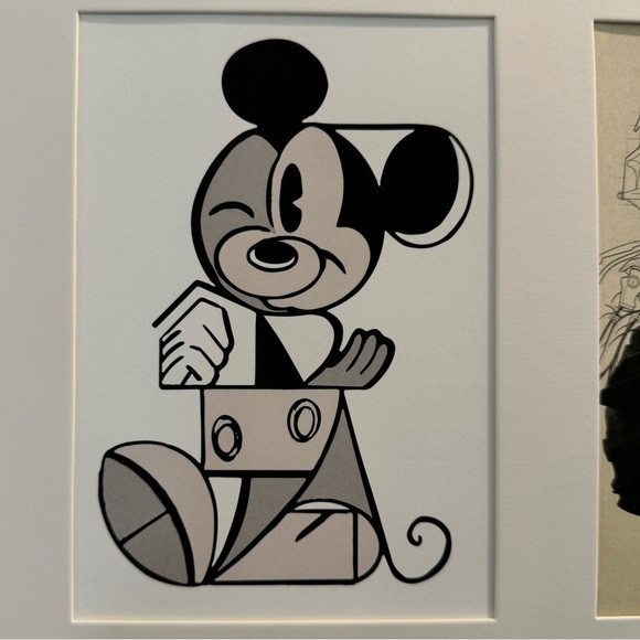 LE Disney Star Wars (2) 5”x7” Postcard Prints Matted In 11”x14” Frame - Picture 3 of 5